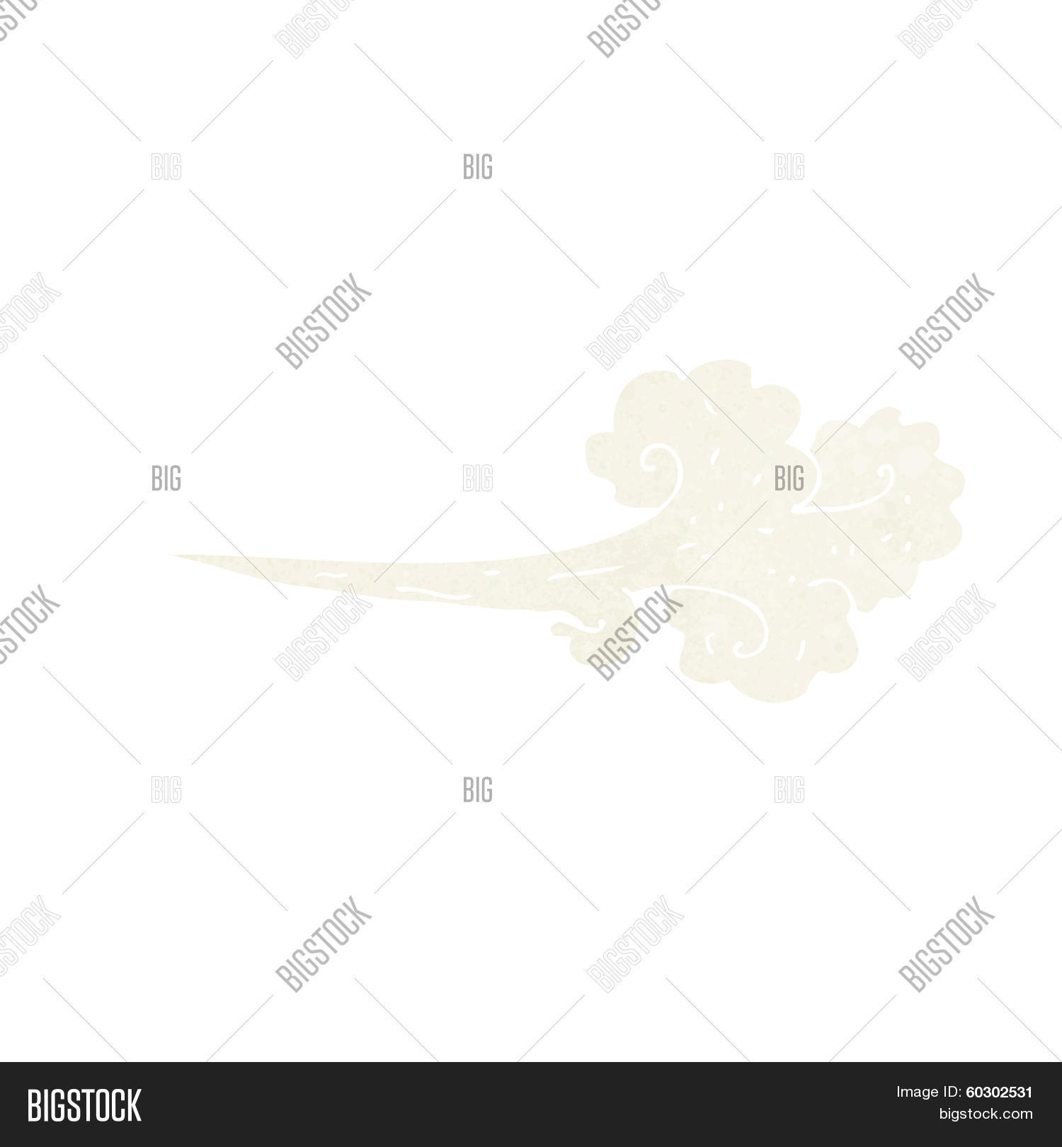 Cartoon Gust Wind Vector & Photo (Free Trial) | Bigstock