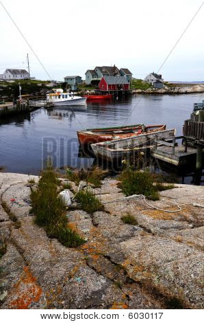 Peggys Cove halászfalu