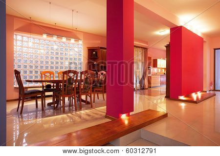 Amaranth House - Pink Walls