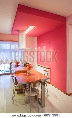 Amaranth House - Kitchen Table