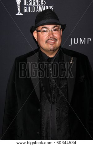 LOS ANGELES - FEB 22:  Salvador Perez at the 16th Annual Costume Designer Guild Awards at Beverly Hilton Hotel on February 22, 2014 in Beverly Hills, CA