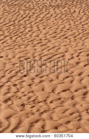 Textured pattern in sand