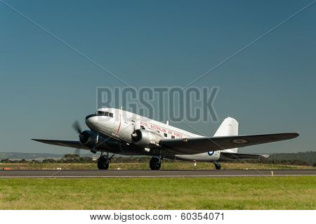 Vintage Airplane DC 3