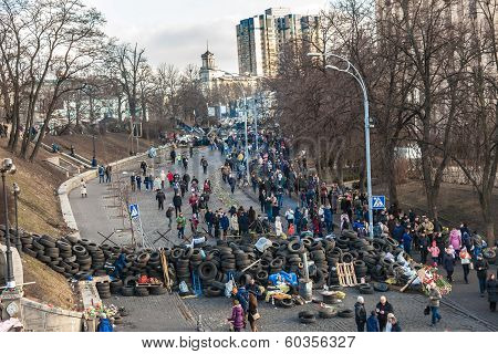 Ukrainian Revolution, Euromaidan After An Attack By Government Forces