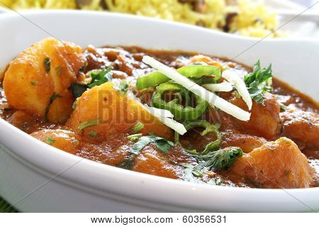 traditional Indian curry