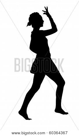 Acrobatic Gymnastics Girl Dance Routine