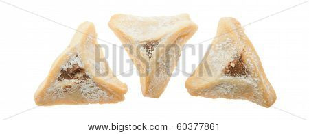 Three Hamentashen