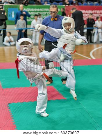 Competition On Kyokushinkai Karate.