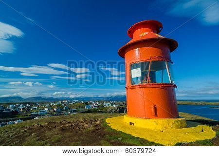 lighthouse in iceland