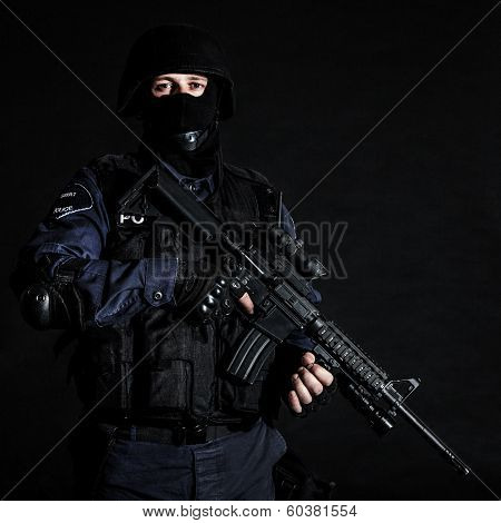 SWAT officer