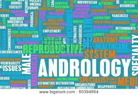 Andrology or Andrologist Medical Field of Science Art