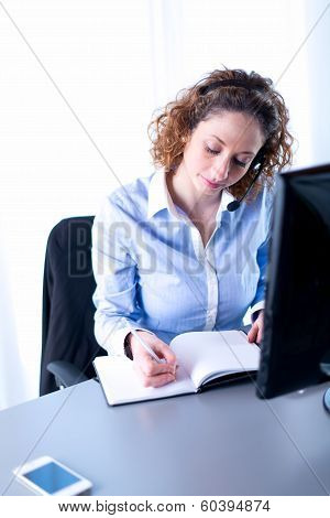 portrait of a beautiful young executive women