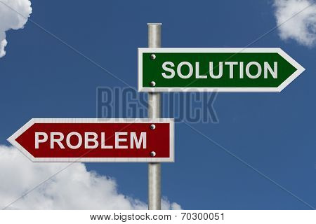 Problem Versus Solution
