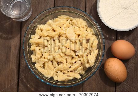 Hungarian Nokedli or Galuska