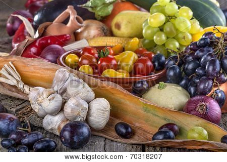 fruits and vegetables