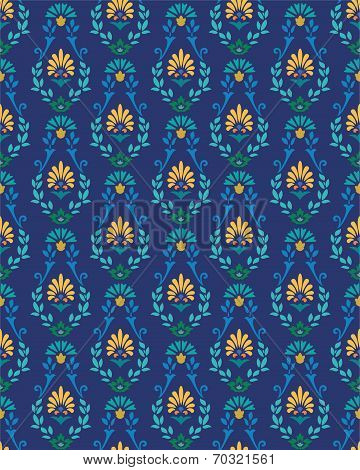 Background peacock feather