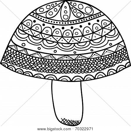Vectors Abstract Mushroom