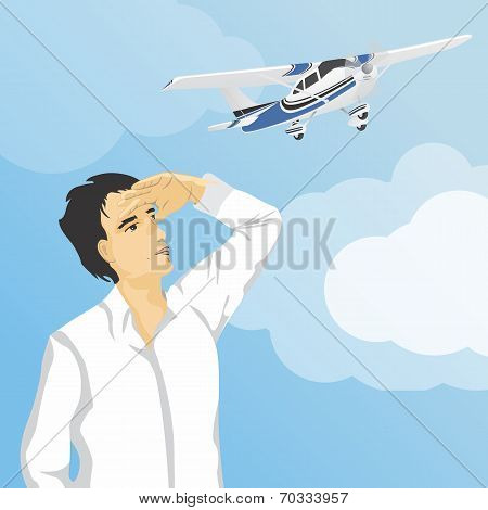 Dreaming man
