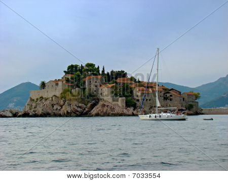 Isola di Sveti Stefan (Santo Stefan)