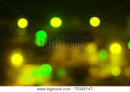 Bokeh Blurred Out Of Focus Background