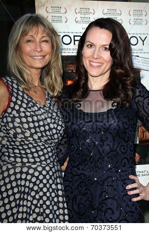 LOS ANGELES - AUG 15:  Jere Roe-Mansfield, Kate Connor at the 