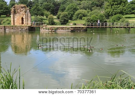 English garden in Sussex