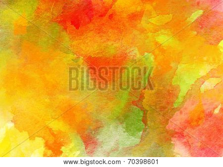 Colorful Watercolor Background.