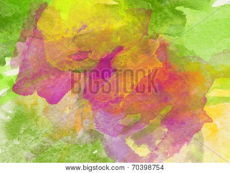 Colorful Watercolor Background.