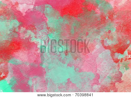 Colorful Watercolor Background.