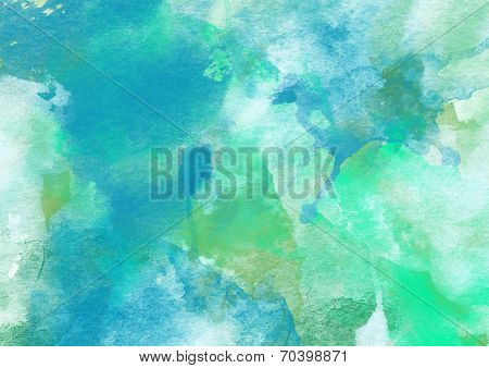 Colorful Watercolor Background.
