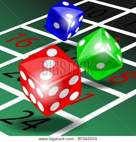 Colored Dice
