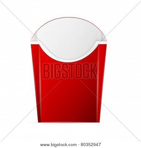 French Fries Paper Box