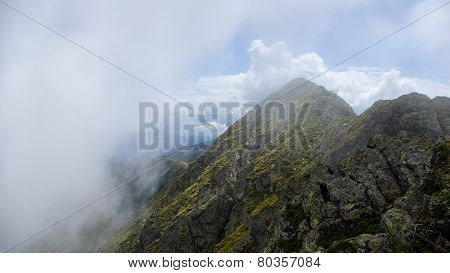 Moldoveanu Peak, Carpathian mountains, Fagaras, Romania