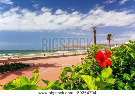 Boardwalk In Agadir, Morocco