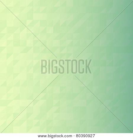 Digital triangle pixel mosaic, abstract vector background