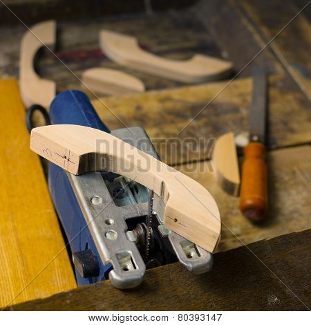 Wooden Handles For Furniture From Alder