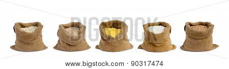 Grain In Sacks The Isolated