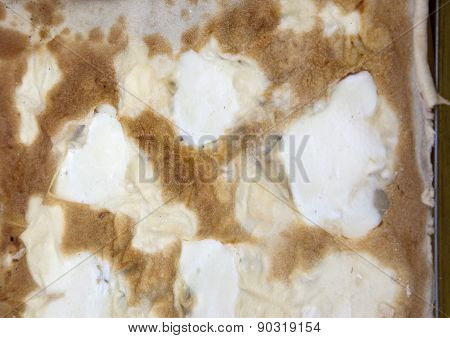 salty cake made with fresh cheese called focaccia al formaggio