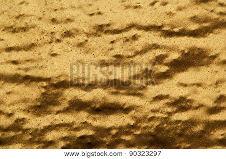 Golden concrete texture