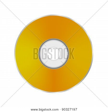 Gold Compact Disc