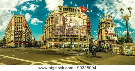 Bucharest -- United Nations Square