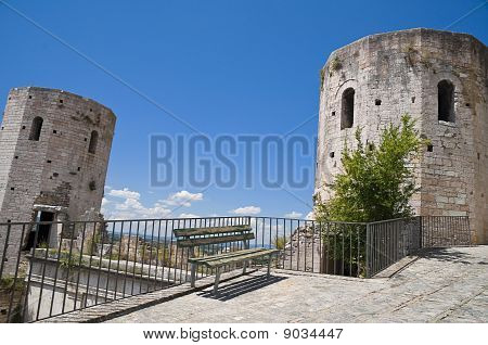 Věže Properzio. Spello. Umbrie.