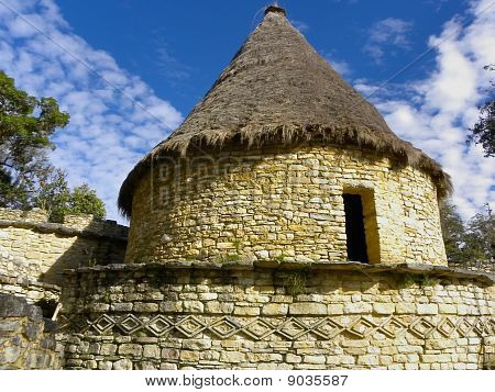 Kuelap pevnost, Chachapoyas, Amazonas, Peru.
