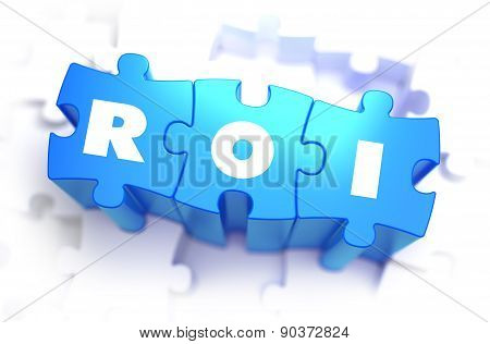 ROI - Text on Blue Puzzles.