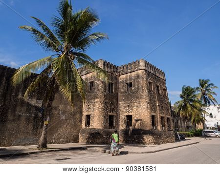 Old Fort (Ngome Kongwe) in Stone Town, Zanzibar