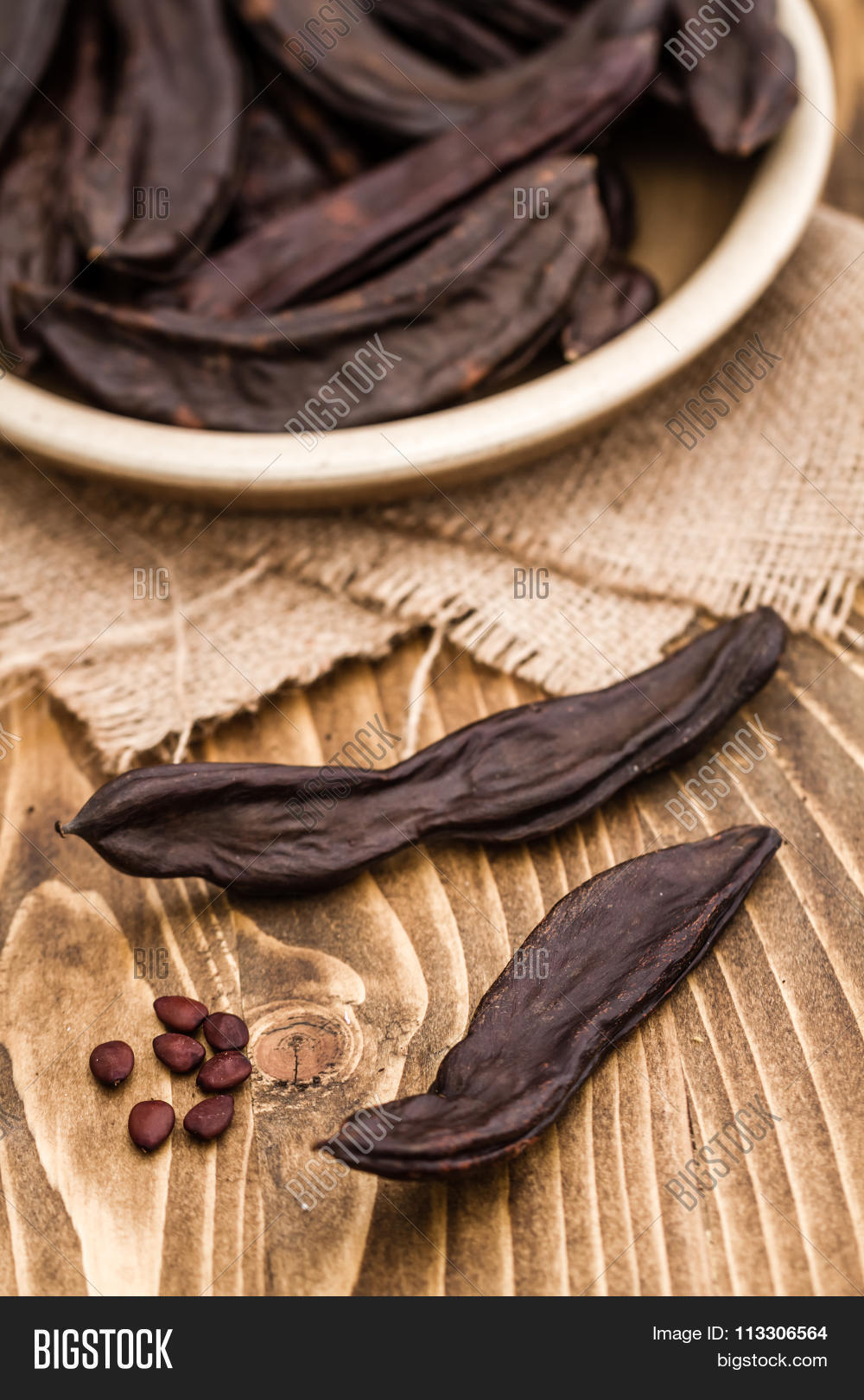 Dried Carob Pods, Image & Photo (Free Trial) Bigstock