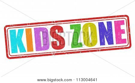 Kids Zone Stamp