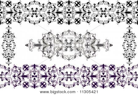 Barokk stílusú díszítő elemek