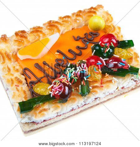 Traditional Easter Cake - Mazurek