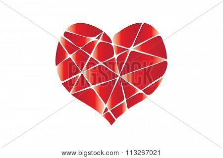 Red Heart, Love and Valentine's Day